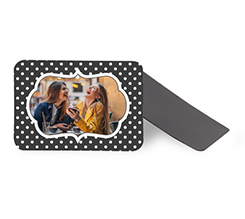 calamita rettangolare flessibile con foto