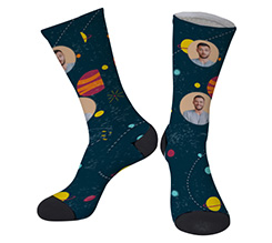 calzini da uomo personalizzati con grafica