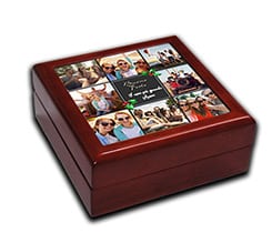 Portagioie in legno Vischio