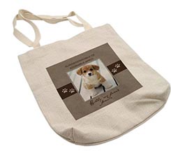 Shopper in Juta Sweet dog 34x36,5