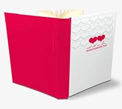 Elegance Hearts Album Fotografici Personalizzati 24x30