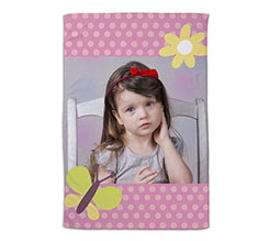 Coperta 100x150 Butterfly & flowers