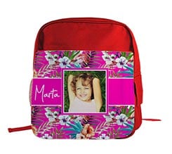 Zaino scuola Purple flowers