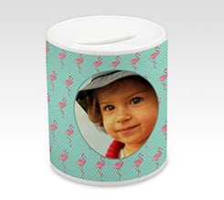 Salvadanaio Fenicotteri rosa