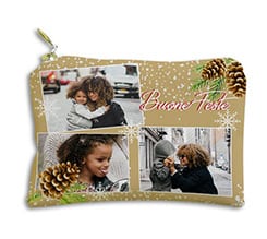 Portachiavi Portamonete Pigne natalizie