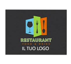 Zerbino Promozionale large Restaurant - 160x120 cm