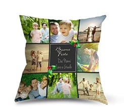 Cuscino in pile Collage vischio