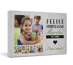 Collage di foto su tela Sfondo ghiaccio