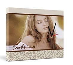 Orologio Tela Animalier