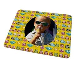 Tovaglietta in Sughero Gufetti colorati