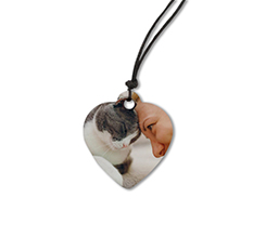 ciondolo cuore personalizzato