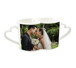 coppia di tazze love per matrimonio