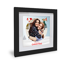 Foto con cornice in legno Merry Christmas