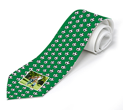 Cravatta con grafica a tema calcio per il papà