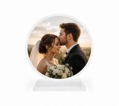 cristallo tondo regalo matrimonio