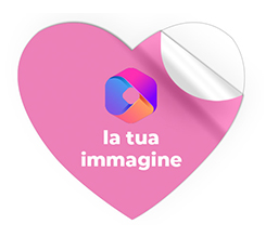 Adesivi cuore grandi