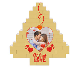 Mattoncini puzzle albero Christmas love