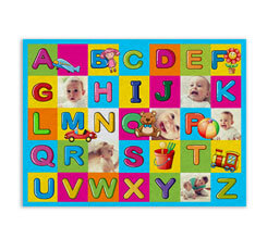 Tappeto giochi in feltro Lettere