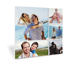 stampa collage di foto su plexiglass