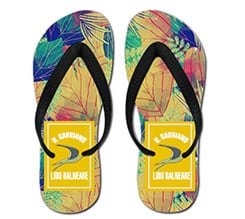 Infradito da mare Fantasy flowers