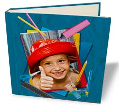 Scuola Album Fotografici Personalizzati Quadrati