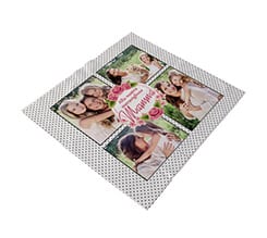 Pezzuola per occhiali Collage di rose