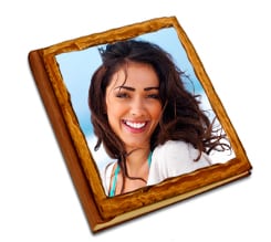 Album Fotografico In Legno 24x30