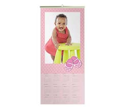 Pink su Calendari Pagina Singola 30x70