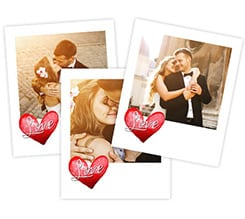 Polaroid Magnetiche Love in heart