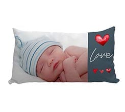 Cuscino Carezza Grey Love