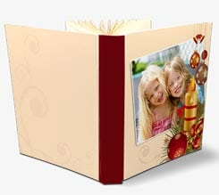 Candele Natale Album Fotografici Personalizzati 24x30
