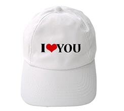 Cappelli con Visiera I Love You