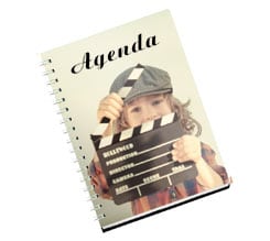 Agenda piccola personalizzata