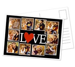 Cartolina Lovely collage