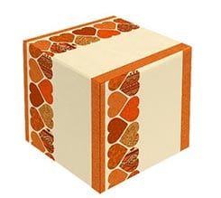 Foto Cubo Immagini Orange Hearts