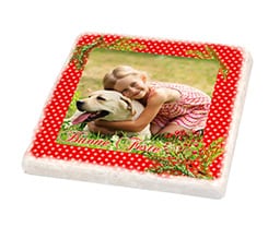 Mattonella vintage Bacche natalizie