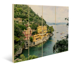 Stampa su Listelli in Legno Verticali