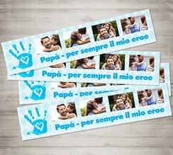 Segnalibro Impronta papà