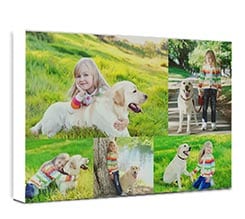 Foto Collage 5 Riquadri