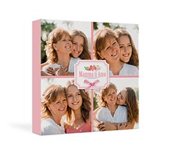 Foto collage Nastro rosa