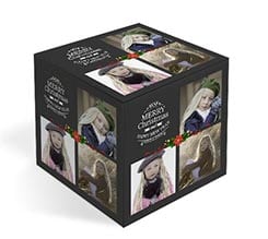 Foto cubo immagini Merry Christmas