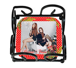 Poggia Bottiglie Bacche natalizie