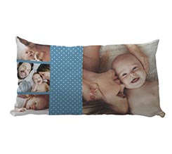 4 Riquadri Bimbo su Cuscino Carezza