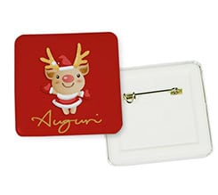 Spilla Quadrata Renna