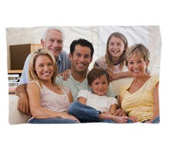 Coperta 150x100 famiglia