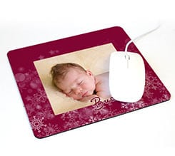 Tappetino mouse rettangolare Buone feste