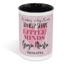 Portapenne in ceramica Little minds