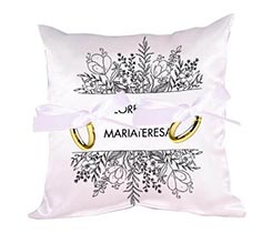 Cuscino portafedi Elegant flowers