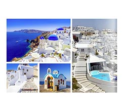 Poster collage 60x40 cm 4 Riquadri