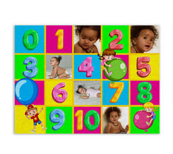 Tappeto giochi in feltro Numeri